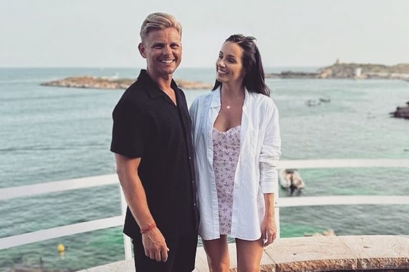 Jeff Brazier and Kate Dwyer