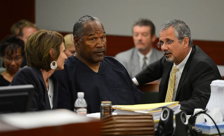 O.J. Simpson faces a parole board this week with the opportunity for freedom. (Getty)