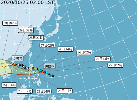 （取自氣象局網站）