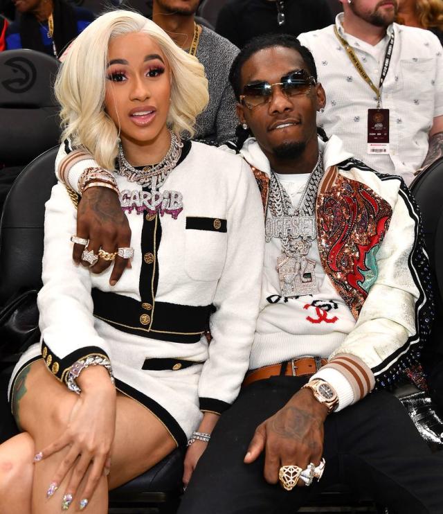 Cardi B 'Looked Sad' in First Appearance Since Split From Husband Offset,  Says Onlooker