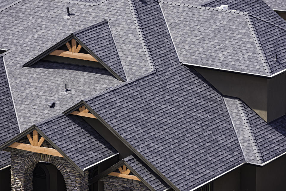 Asphalt roofing