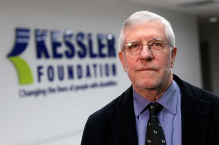 John O'Neill, director of employment and disability research at the Kessler Foundation, poses at their offices in East Hanover, New Jersey