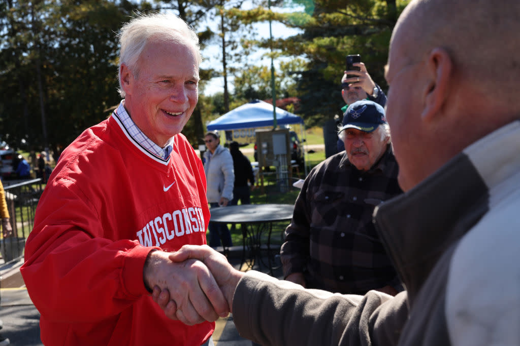 Senator Ron Johnson Campaigns For Re-Election In Wisconsin