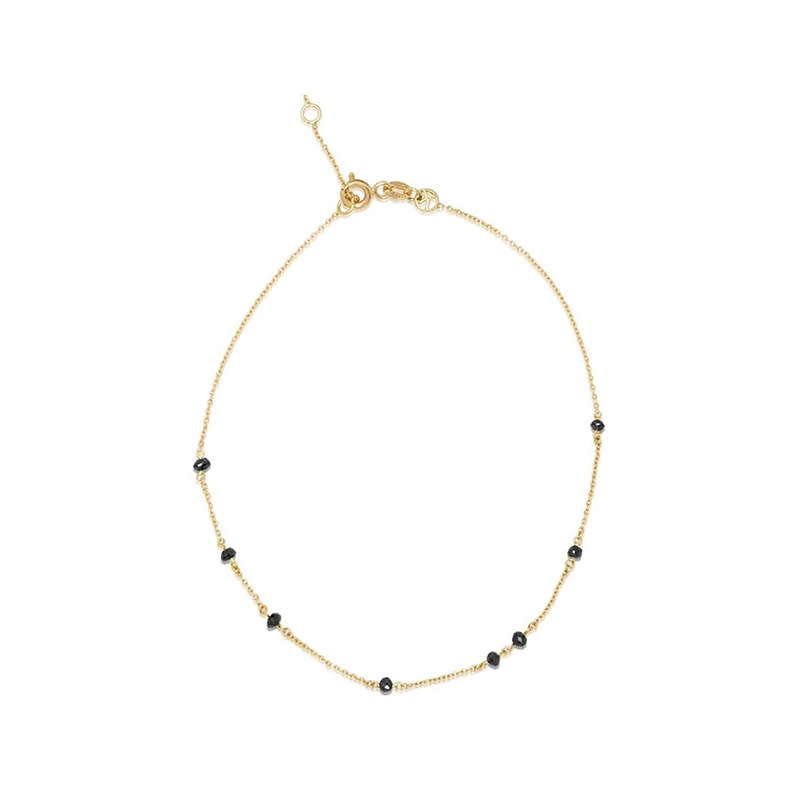 <a rel="nofollow noopener" href="http://rstyle.me/n/cpmqb5jduw" target="_blank" data-ylk="slk:Black Diamond & 14K Rose Gold Anklet, Kismet by Milka, $520;elm:context_link;itc:0;sec:content-canvas" class="link ">Black Diamond & 14K Rose Gold Anklet, Kismet by Milka, $520</a><p> <strong>Related Articles</strong> <ul> <li><a rel="nofollow noopener" href="http://thezoereport.com/fashion/style-tips/box-of-style-ways-to-wear-cape-trend/?utm_source=yahoo&utm_medium=syndication" target="_blank" data-ylk="slk:The Key Styling Piece Your Wardrobe Needs;elm:context_link;itc:0;sec:content-canvas" class="link ">The Key Styling Piece Your Wardrobe Needs</a></li><li><a rel="nofollow noopener" href="http://thezoereport.com/fashion/accessories/prada-expensive-money-clip/?utm_source=yahoo&utm_medium=syndication" target="_blank" data-ylk="slk:Prada Is Selling A $185 Paper Clip, And The Internet Is Throwing So Much Shade;elm:context_link;itc:0;sec:content-canvas" class="link ">Prada Is Selling A $185 Paper Clip, And The Internet Is Throwing So Much Shade</a></li><li><a rel="nofollow noopener" href="http://thezoereport.com/entertainment/culture/epicurious-apple-crisp-recipe/?utm_source=yahoo&utm_medium=syndication" target="_blank" data-ylk="slk:An Apple Crisp Recipe You Can't Mess Up;elm:context_link;itc:0;sec:content-canvas" class="link ">An Apple Crisp Recipe You Can't Mess Up</a></li> </ul> </p>