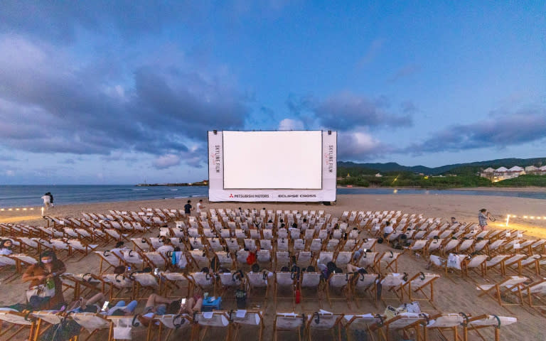 Skyline Film屋頂電影院（圖／福容大飯店提供）