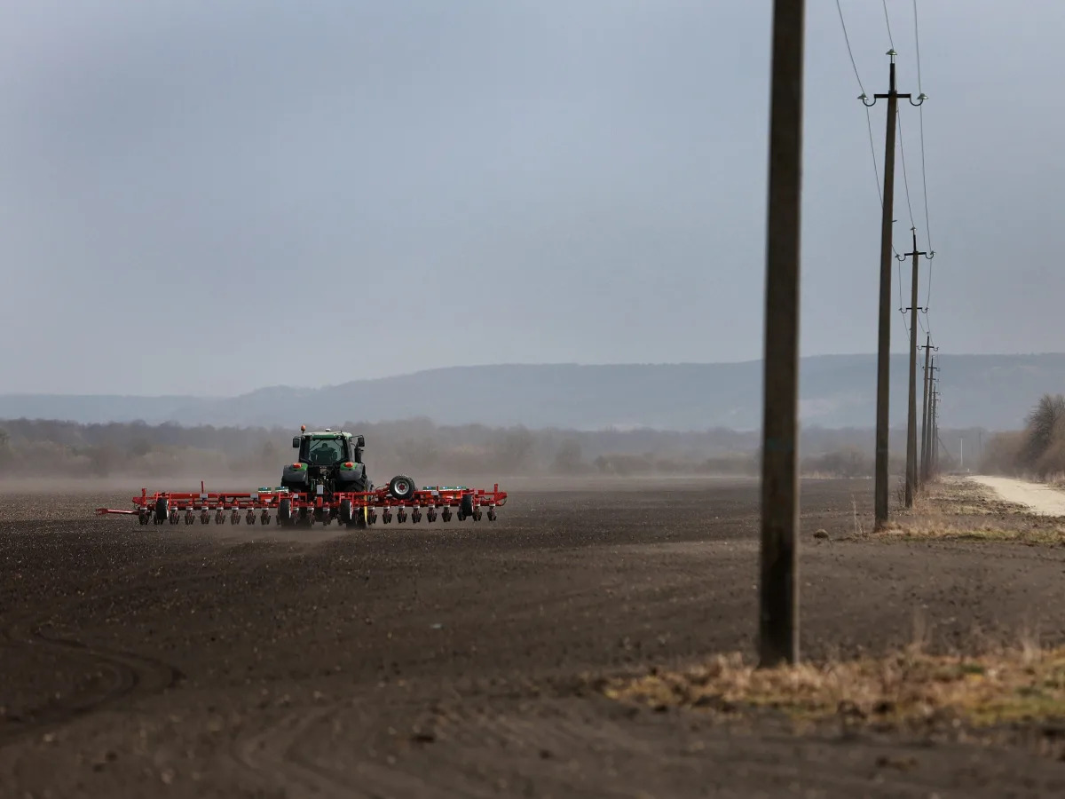 Russian troops stole $5M worth of farm vehicles from a John Deere dealership, wh..