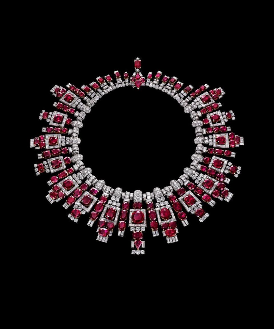 The Nawanagar Ruby Necklace