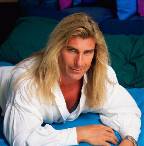 Maureen Donaldson / Getty Images The iconic romance cover guy, Fabio