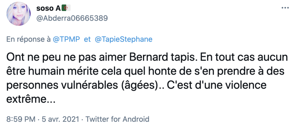 Les internautes apportent leur soutien à Bernard et Dominique Tapie.