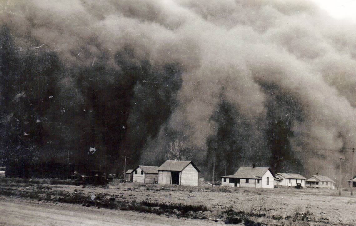Kansas’ two all-time hottest 20-day periods both happened during the Dust Bowl — an average of 110.2 degrees in Winfield (1936) and Lincoln (1934).