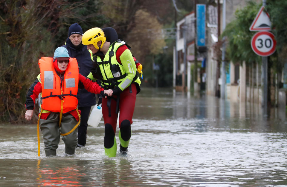 Heavy rains bring flooding to France