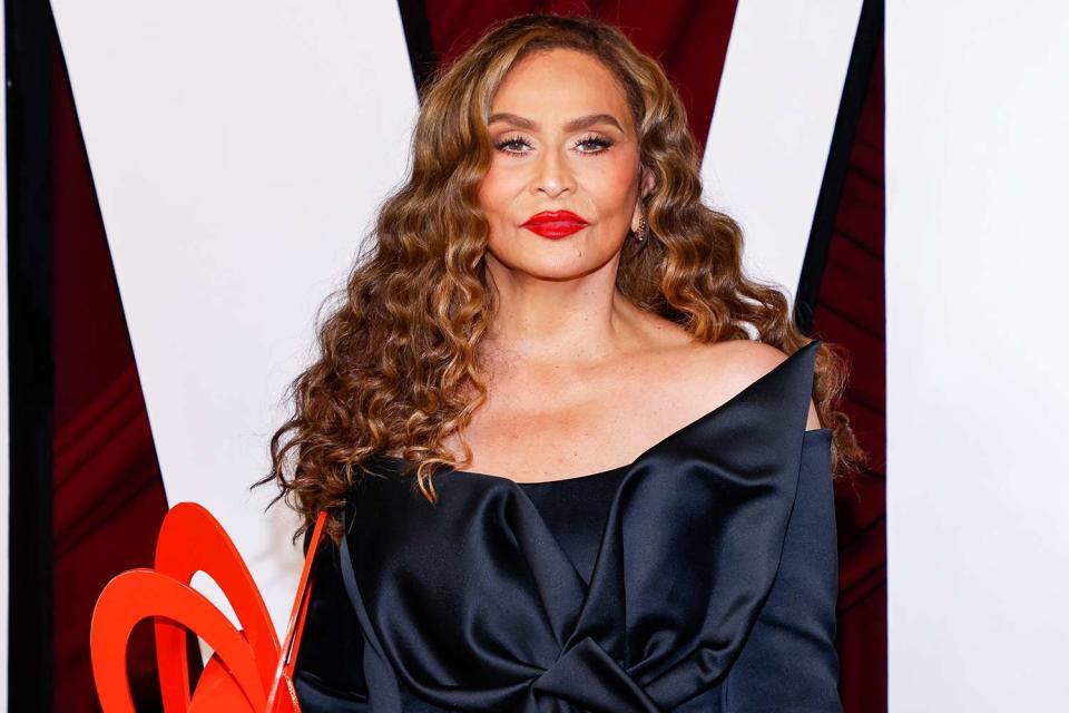 <p>Stephanie Augello/Variety via Getty</p> Tina Knowles at Glamour