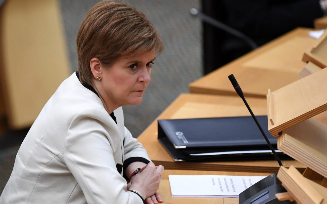 Nicola Sturgeon said she still hoped a "phased" reopening of schools could begin by mid-February - Reuters