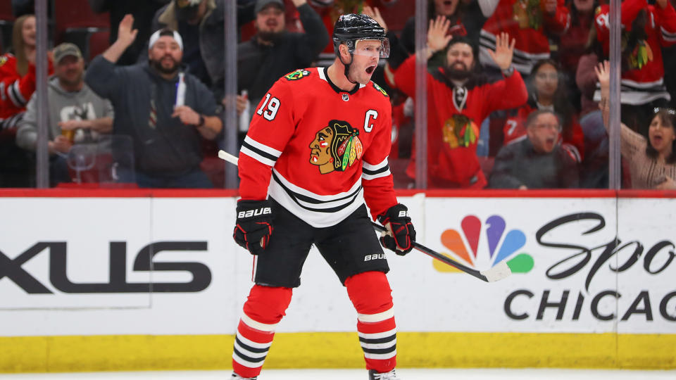 Est-ce vraiment la fin de l'ère Toews-Blackhawks ?  (Getty)