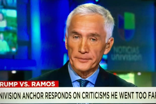 Univision's Jorge Ramos Comes Out Swinging: Not Donald Trump's Country, This Is Our Country'