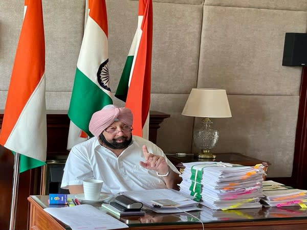 Punjab Chief Minister Captain Amarinder Singh (Photo/Twitter)