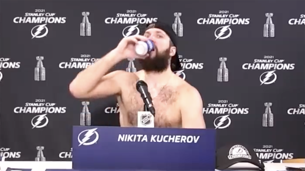 Kucherov lands Bud Light sponsorship after wild press conference