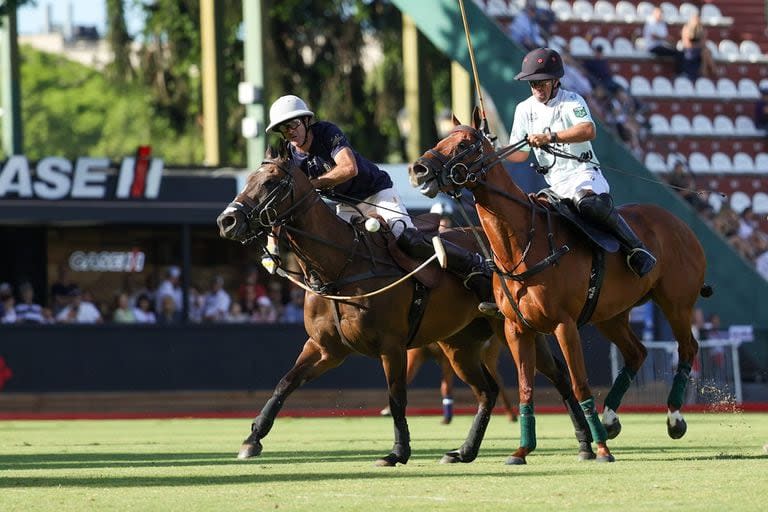 Juan Martín Nero fue la figura del triunfo con que La Dolfina accedió una vez más al desenlace del Argentino Abierto; 