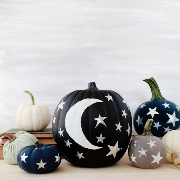 Starry Night Pumpkins