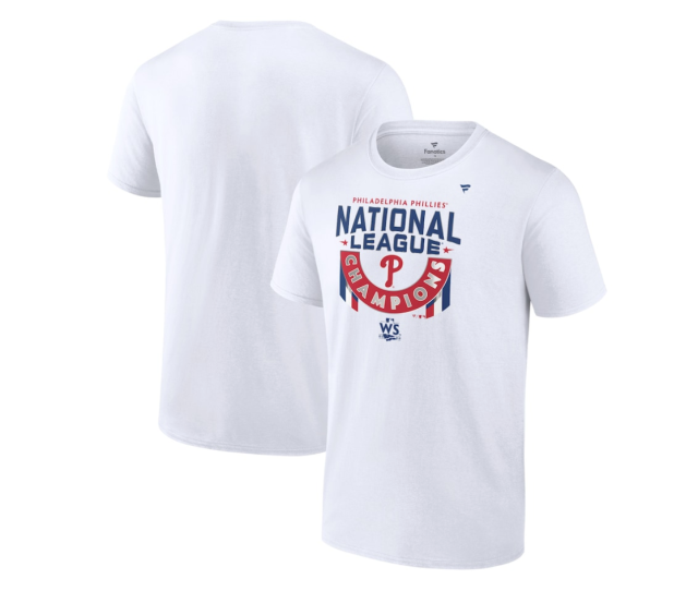 Philadelphia Phillies National League Champions gear, check out