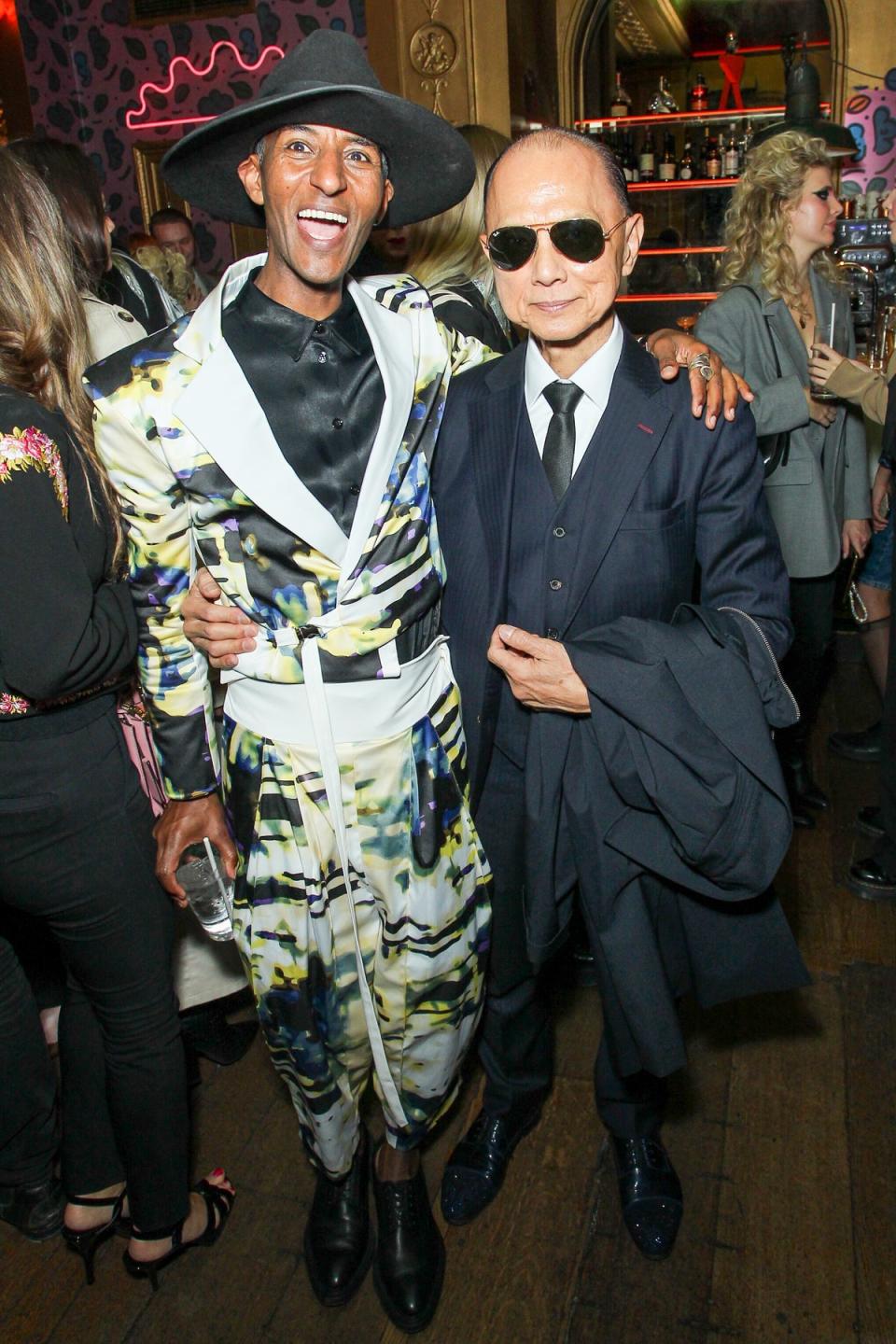 Zekaryas Solomon and Jimmy Choo (Dave Benett)