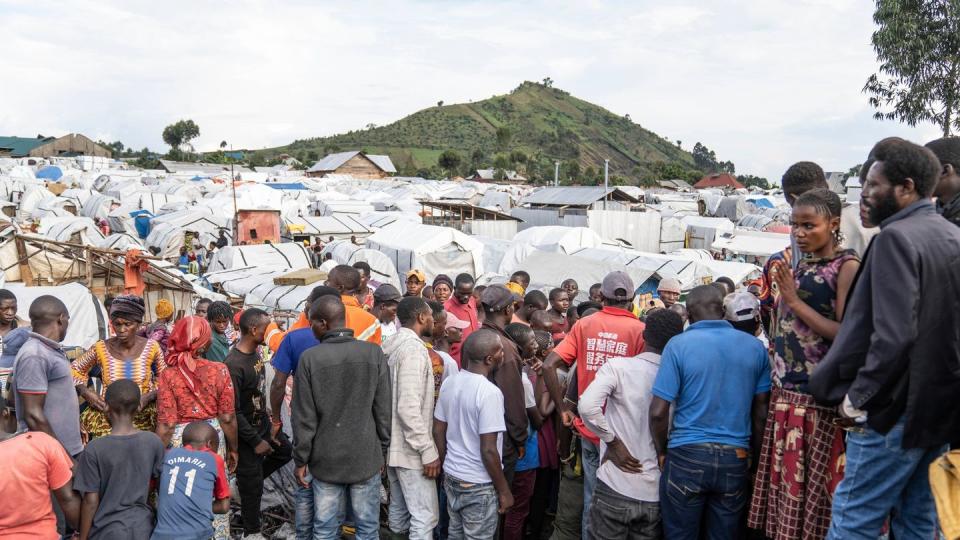 Zahl der Binnenvertriebenen weltweit auf Rekordhöhe. (Bild: Moses Sawasawa/AP/dpa)