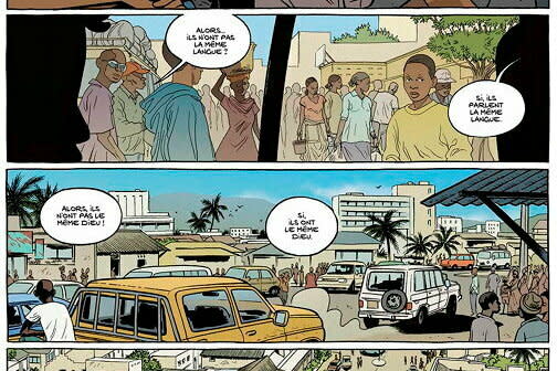 Petit Pays, une BD construite à partir des photos de famille de l’auteur.  - Credit: