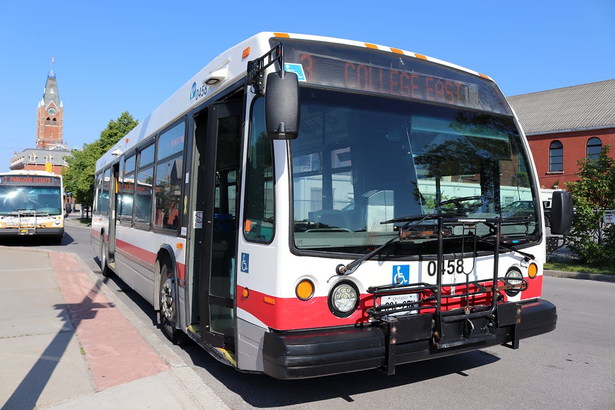 Changes to Belleville's public transit system include eight new bus routes. (City of Belleville - image credit)