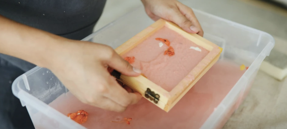 Paper Making Workshop. PHOTO: Klook