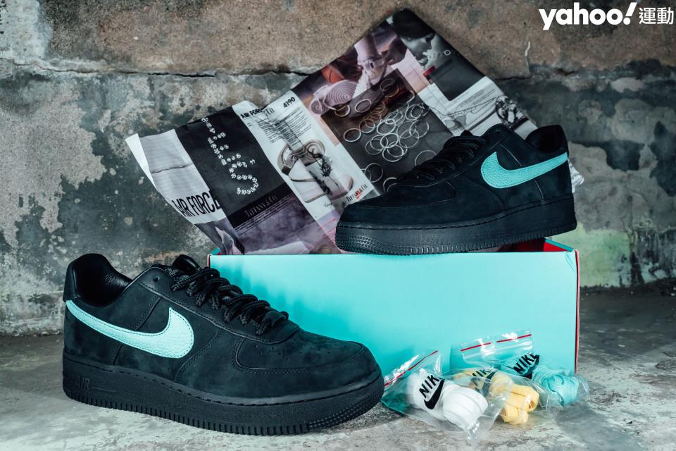 NIKE Air Force 1 x Tiffany & Co. 1837。（Yahoo奇摩運動）