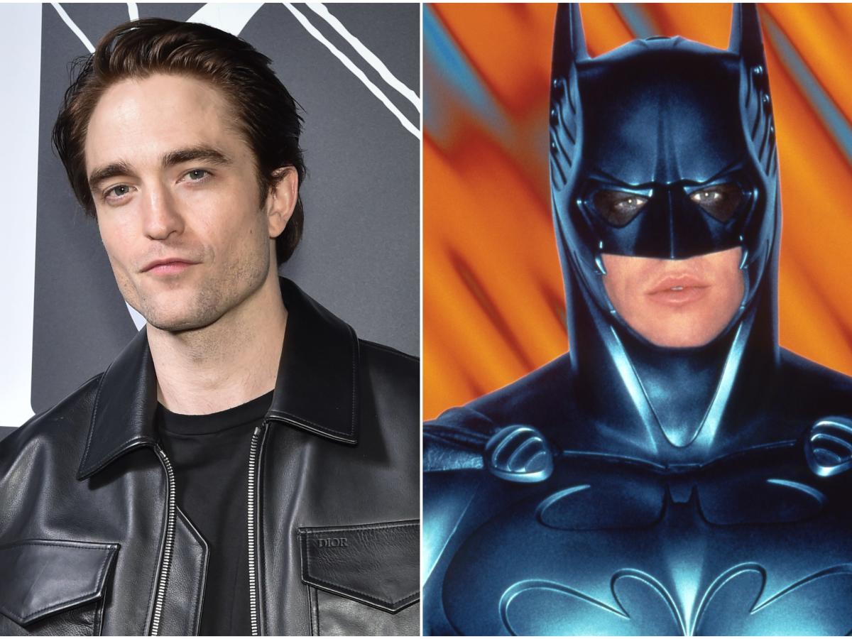 Robert Pattinson wore Val Kilmer's 1995 'Batman Forever' batsuit during a  screen test for 'The Batman'