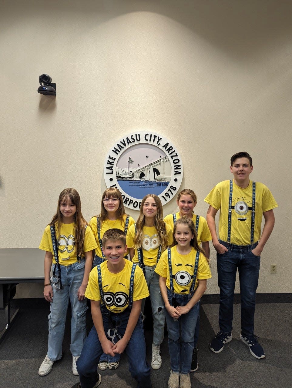 The Mighty Minions of Oro Grande Classical Academy in Lake Havasu City will participate in an international robotics competition this summer.
