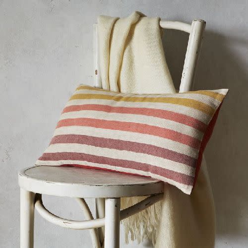 Happy Stripe Pillow