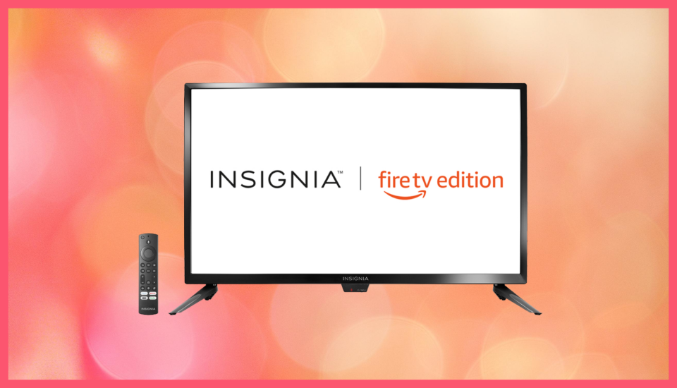 Save 47 percent on this Insignia 24-inch 4K TV—Fire TV Edition. (Photo: Amazon)