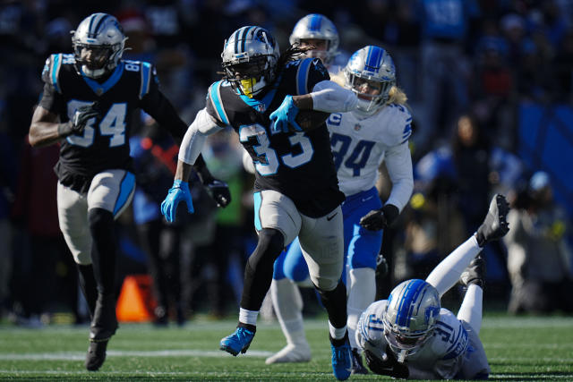 Lions-Panthers key PFF stats: Carolina runs wild on Detroit's