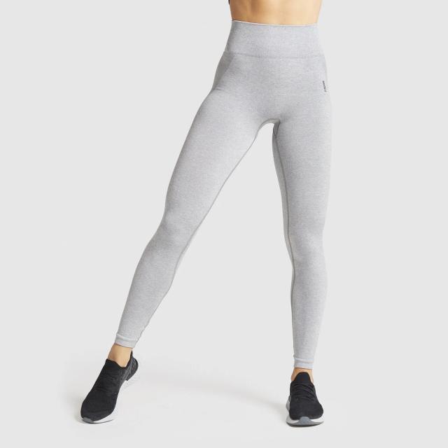 Gymshark Light Pink & Grey Seamless Adapt High Waisted Seamless Leggings -  $28 - From Second