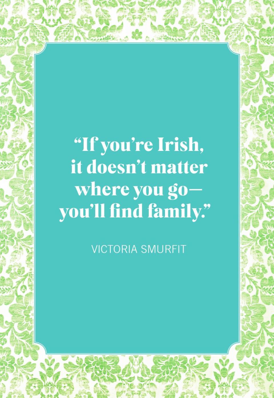 st patricks day quotes victoria smurfit