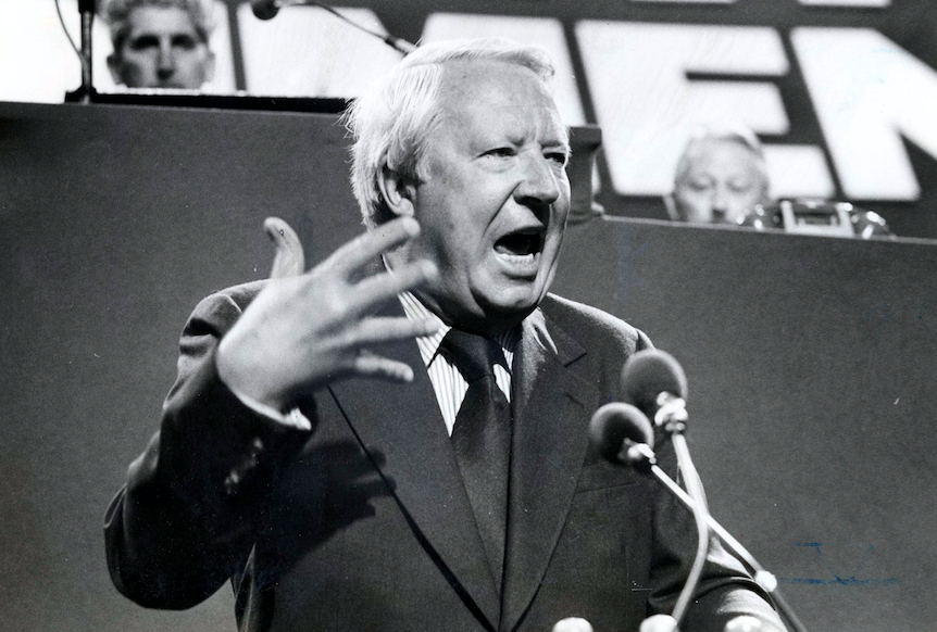 <p>Heath took the helm in 1970 promising to turn around the nation’s fortunes. Unemployment continued to rise during his term and he lost the general election in 1974. <i>(Rex)</i></p>