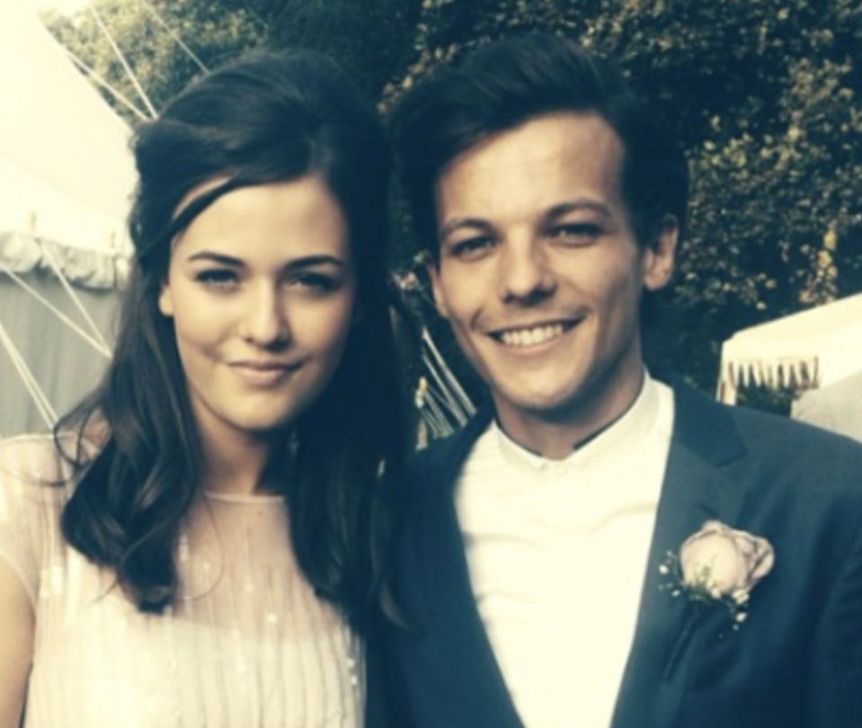Felicite pictured with her brother Louis. Source: Instagram