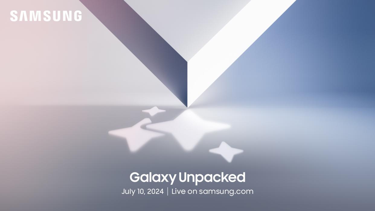  Galaxy Unpacked invitation for July 10 2024. 