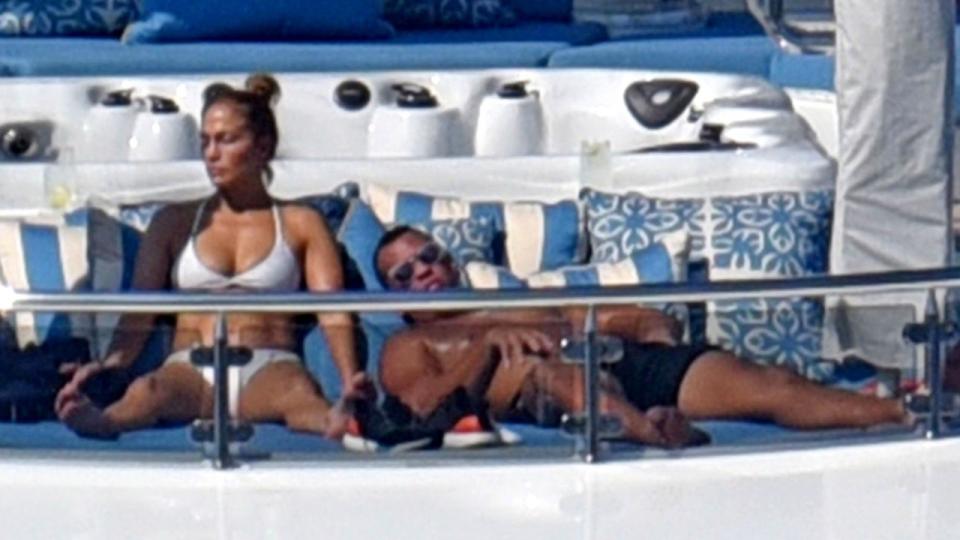 The power couple are currently vacationing in Italy.