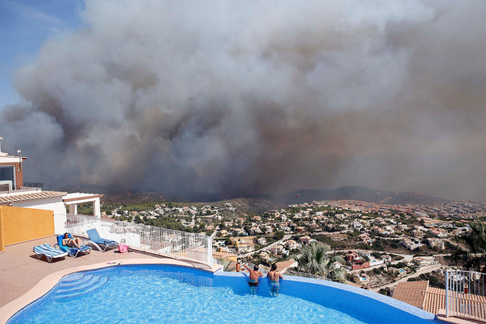 Wildfires in Spain