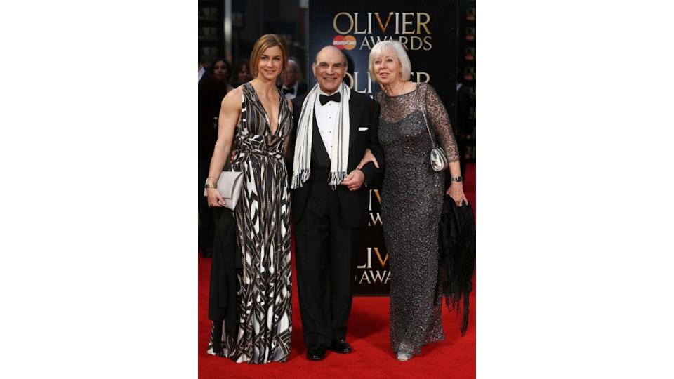 David Suchet and Sheila Ferris with their daughter Katherine