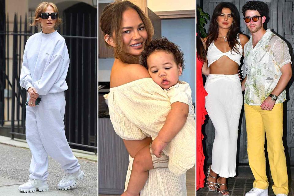 <p>buzzipper / BACKGRID; Chrissy Teigen/Instagram; Varinder Chawla / MEGA TheMegaAgency.com</p>