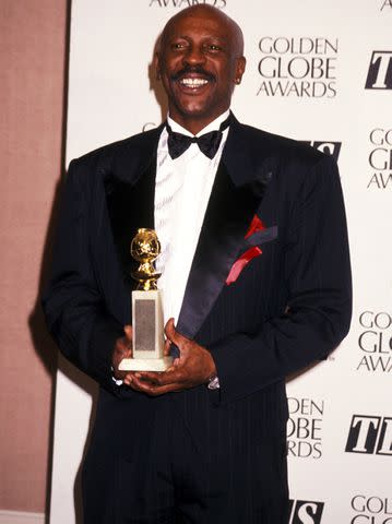 <p>Ron Galella/Ron Galella Collection via Getty</p> Louis Gossett Jr. during 49th Annual Golden Globe Awards