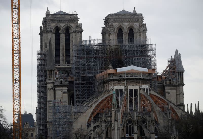 FILE PHOTO: General view of the Notre Dame Cathedral in Paris