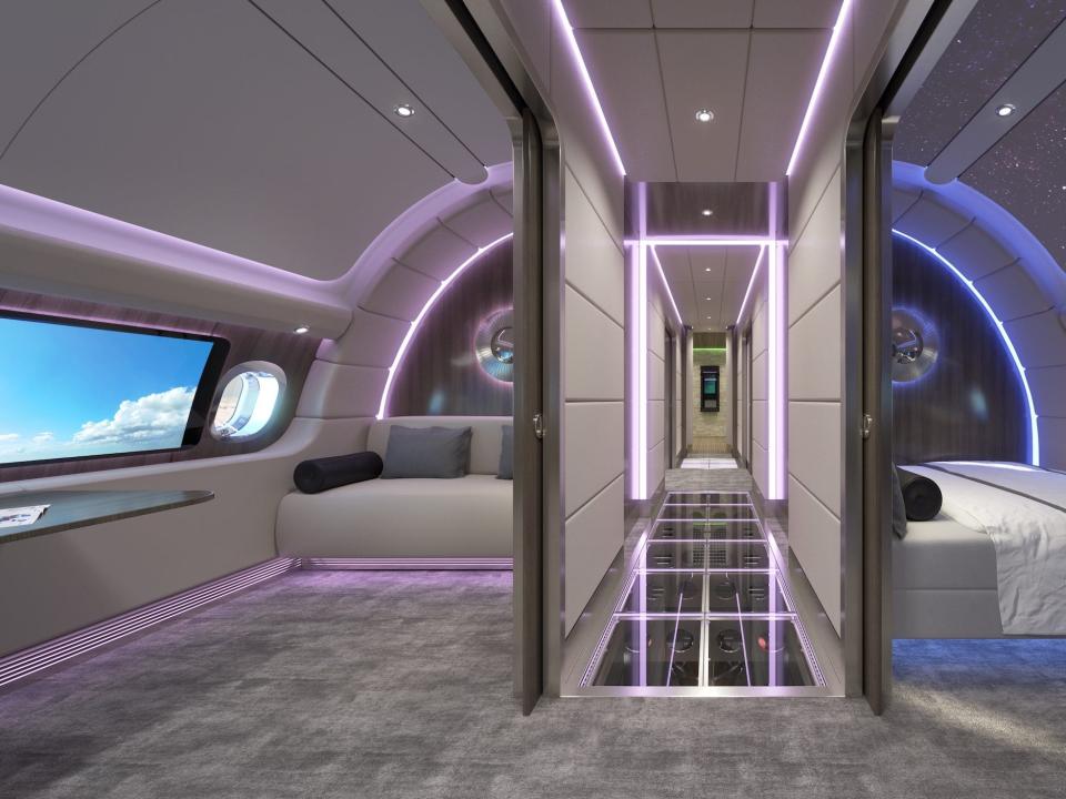 Lufthansa Technik A330 VIP cabin concept.