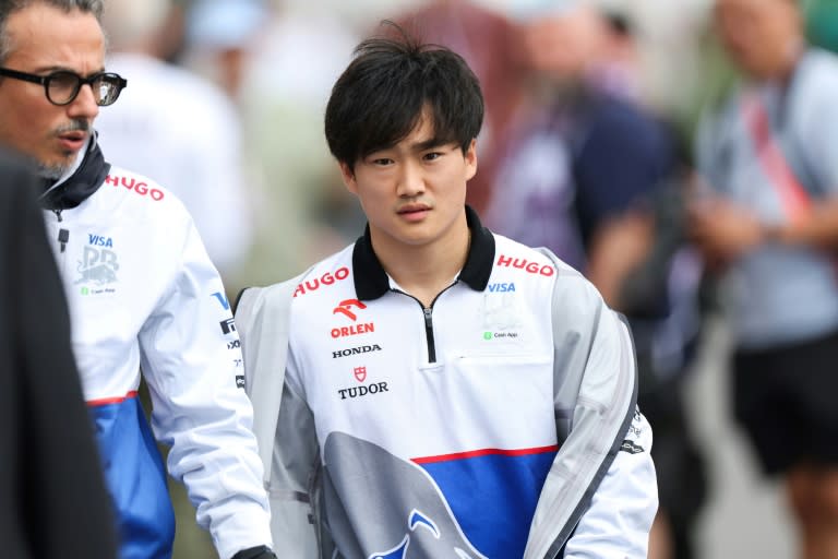 Late-bloomer Yuki Tsunoda is on target for his best season (Charly TRIBALLEAU)