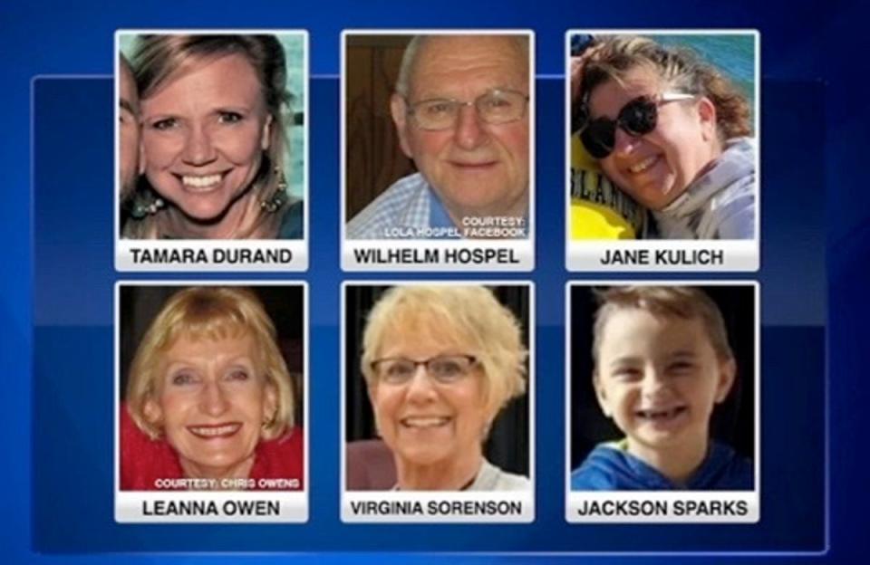 The six victims murdered by Darrell Brooks in the Christmas parade attack (ABC7)