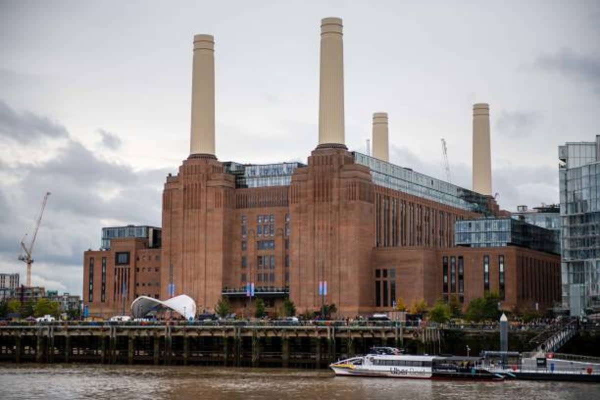 Battersea Power Station opened to the public on Friday, October 14, 2022 (Bloomberg via Getty Images)